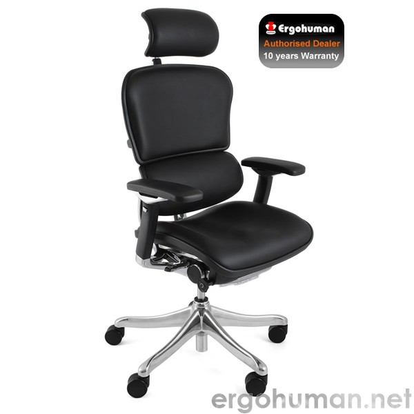 Ergohuman Plus Luxury Leather Office Chair